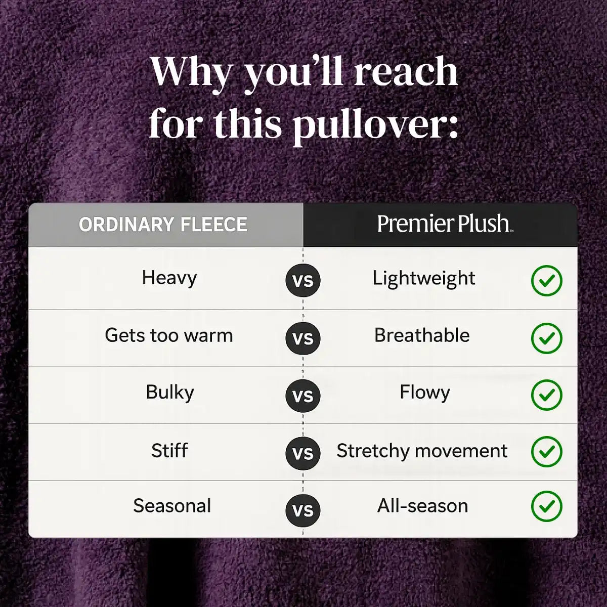 Premier Plush™ Pullover